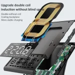 X7 Multifunctional Wireless Charging Bluetooth Speaker with Alarm Clock & Radio & Remote Control, US Plug, UK Plug, EU Plug, AU Plug - Image 3