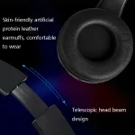FG-69 Bluetooth Wireless Headset Subwoofer Mobile Computer Headset, Black, Red, Blue, Green, Orange - Image 6