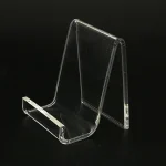 QH-040 10 PCS Acrylic Transparent Mobile Phone Display Stand - Image 2