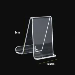 QH-018 10 PCS Acrylic Transparent Mobile Phone Display Stand - Image 3
