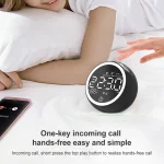 X10 Multifunctional Bluetooth Speaker LED Night Light Alarm Clock Bluetooth Speaker, Support TF Card & AUX & FM Radio, US Plug, EU Plug, UK Plug - Image 2