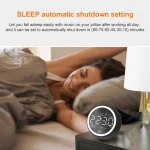 X10 Multifunctional Bluetooth Speaker LED Night Light Alarm Clock Bluetooth Speaker, Support TF Card & AUX & FM Radio, US Plug, EU Plug, UK Plug - Image 3