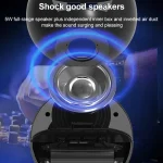 X10 Multifunctional Bluetooth Speaker LED Night Light Alarm Clock Bluetooth Speaker, Support TF Card & AUX & FM Radio, US Plug, EU Plug, UK Plug - Image 5