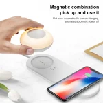 VN003 Multifunctional Wireless Charging LED Desk Lamp Separate Magnetic Touch Dimming Night Light - Image 4