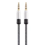 3.5mm Male To Male Car Stereo Gold-Plated Jack AUX Audio Cable For 3.5mm AUX Standard Digital Devices, 3m