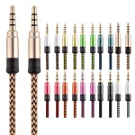 3.5mm Male To Male Car Stereo Gold-Plated Jack AUX Audio Cable For 3.5mm AUX Standard Digital Devices, 3m - Image 2