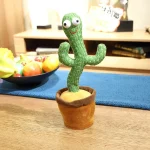 Electric Dancing Cactus Singing Holiday Gift Doll for Children, No Battery - Image 5