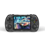POWKIDDY X35H 3.5" Portable Video Game Player Hall Sensor Joystick Handheld Game Console, 64G Black Transparent, 64G Blue Transparent, 64G White, 128G Black Transparent, 128G Blue Transparent...