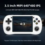 POWKIDDY X35H 3.5" Portable Video Game Player Hall Sensor Joystick Handheld Game Console, 64G Black Transparent, 64G Blue Transparent, 64G White, 128G Black Transparent, 128G Blue Transparent... - Image 3