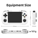 POWKIDDY X35H 3.5" Portable Video Game Player Hall Sensor Joystick Handheld Game Console, 64G Black Transparent, 64G Blue Transparent, 64G White, 128G Black Transparent, 128G Blue Transparent... - Image 9