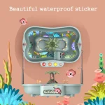 Play House Children Educational Electric Cycle Rotating Fishing Station Summer Water Game Toy Set, Green 6 Ducks, Pink 6 Ducks, Green 3 Fish 3 Ducks, Pink 3 Fish 3 Ducks - Image 8