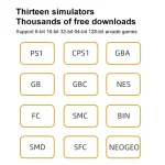 X20 LIFE Classic Games Handheld Game Console with 5.1 inch Screen & 8GB Memory, Support HDMI Output, X20 LIFE / Yellow, X20 LIFE / Blue, X20 LIFE / Gray - Image 6