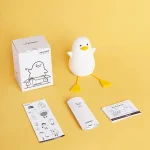 Silicone LED Night Light Mobile Phone Holder, Yellow Mouth, Blue Mouth - Image 7