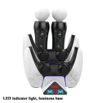 Ipega PG-P5011 Triangle Beast Charger Handle Charger For PS5 / PS MOVE - Image 4