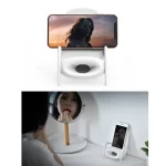 WC001 Magnaphon Wireless Charger For IPhone And Other Android Phones, White, Black - Image 6