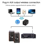 Q8S Bluetooth Receiver Audio Power Amplifier Stereo Audio Adapter HIFI Non-Destructive Transmission Converter, CN Plug - Image 7