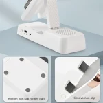 Multifunctional Desktop Stand For Mobile Phone And Tablet With Bluetooth Speaker - Image 3