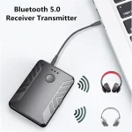 T19 Bluetooth 5.0 Audio Transmitter Receiver Call Three-in-one TV Computer Dual Transmitter Adapter - Image 2