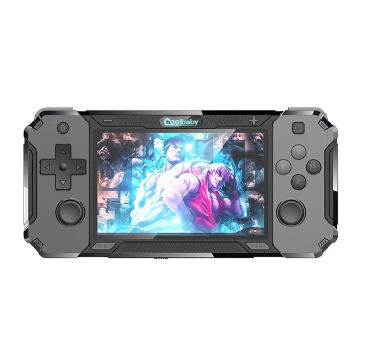 Coolbaby RS-63 4-inch Open Source OS RS3128 Handheld Game Console, Support TF Card & HDMI Output
