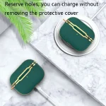 Plated Fabric Bluetooth Earphone Protective Cover + PC Protective Cover Case, For AirPods Pro, For AirPods 1 / 2 - Image 3