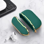 Plated Fabric Bluetooth Earphone Protective Cover + PC Protective Cover Case, For AirPods Pro, For AirPods 1 / 2 - Image 4