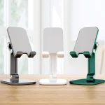 CYX-PH2 Mobile Phone Tablet Desktop Bracket Folding Telescopic Phone Bracket, Black, Green, White, Red - Image 7
