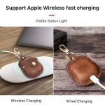 CONTACTS FAMILY CF1119 Pro For Galaxy Buds Pro Crazy Horse Texture Clamshell Earphone Protective Leather Case with Hook, For Galaxy Buds Pro - Image 5