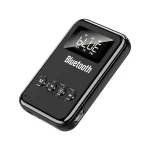 K6 Bluetooth 5.0 Receiver Transmitter 2 In 1 Adapter Computer Speaker Car FM (Black)