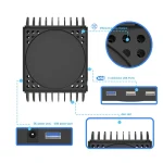 JYS X133 Multi-Function Cooling Base + Game Disc Storage For XBOXSeries X Host, JYS X133 - Image 3