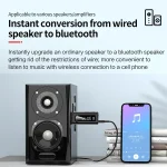 K9 USB Car Bluetooth 5.0 Adapter Receiver FM + AUX Audio Dual Output Stereo Transmitter (White) - Image 5