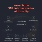 QKZ AK6 2 PCS  In-Ear 3.5mm Wired Subwoofer Sports Earphones, 2 PCS - Image 2