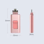 SH02 USB 3.0 + 8 Pin + Mirco USB + Type-C 4 In 1 Mobile Computer U-Disk With OTG Function, 16GB - Image 3