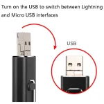 SH02 USB 3.0 + 8 Pin + Mirco USB + Type-C 4 In 1 Mobile Computer U-Disk With OTG Function, 16GB - Image 5