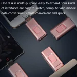 SH02 USB 3.0 + 8 Pin + Mirco USB + Type-C 4 In 1 Mobile Computer U-Disk With OTG Function, 16GB - Image 6