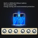 M1 Bluetooth Speaker Alarm Clock Wooden Wireless Desktop Loudspeaker, Yellow, Black - Image 6