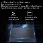 BT01 Retro Bluetooth Wireless Mini Speaker Portable Radio Support TF Card, Pink, Blue, Black, Red, Wood Grain - Image 3