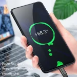 2 PCS ZZ034 USB To 8 Pin + USB-C / Type-C + Micro USB 3 In 1 Fast Charging Cable, Style:, 5A Super Fast-Black, 5A Super Fast-Red, Silicone-Green, Silicone-Red, Silicone-Yellow, Silicone-Purple... - Image 5