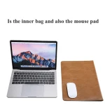 Horizontal Litchi Texture Laptop Bag Liner Bag For MacBook, 15.4 Inch A1398 - Image 6