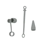 2 PCS 3 In 1 Anti-lost Pen Cap + Anti-lost Conversion Cable + Pen Tip Protective Case Set For Apple Pencil, Night Blue, Red, Yellow, Rose Red - Image 3