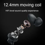 OPPO Enco M33 Hanging Neck Sports Bluetooth Earphones Long Battery Life Gaming Music Headphones, OPPO Enco M33 (Black), OPPO Enco M33 (Green) - Image 6