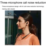 OPPO Enco M33 Hanging Neck Sports Bluetooth Earphones Long Battery Life Gaming Music Headphones, OPPO Enco M33 (Black), OPPO Enco M33 (Green) - Image 9