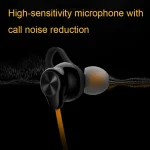 vivo IQOO Stereo Surround Sound Bluetooth Hanging Neck Magnetic Sports Earphones, vivo IQOO(Yellow) - Image 6