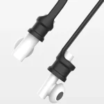 3 PCS For Xiaomi Air 3 in 1 Earphone Silicone Protective Case + Anti-lost Rope + Hook Set, Green, Purple, Pink, Black, Blue, Grey - Image 3