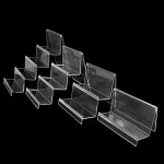 10 PCS Thickened Transparent Wallet Holder Plastic Phone Mask Display Stand Counter Display Stand,Specification:, No. 3 1 Layer, No. 3 2 Layer, No. 3 3 Layer, No. 3 4 Layer, No. 4 1 Layer... - Image 2