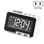 K5 Wireless Bluetooth Speaker Desktop Alarm Clock Radio, US Plug, EU Plug, UK Plug