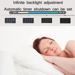 K5 Wireless Bluetooth Speaker Desktop Alarm Clock Radio, US Plug, EU Plug, UK Plug - Image 5