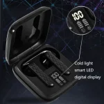 Pro 9 TWS Touch Control Bluetooth 5.0 Wireless In-Ear Earphone with LED Display, Black, White, Pink, Green - Image 5