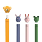 Cartoon Silicone Capacitive Pen Non-Slip And Anti-Drop Protective Cover, For Apple Pencil 1 - Image 3