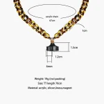 Wireless Earphones Acrylic Strong Magnetic Anti-Lost Chain For AirPods - Image 3