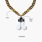 Wireless Earphones Acrylic Strong Magnetic Anti-Lost Chain For AirPods - Image 4
